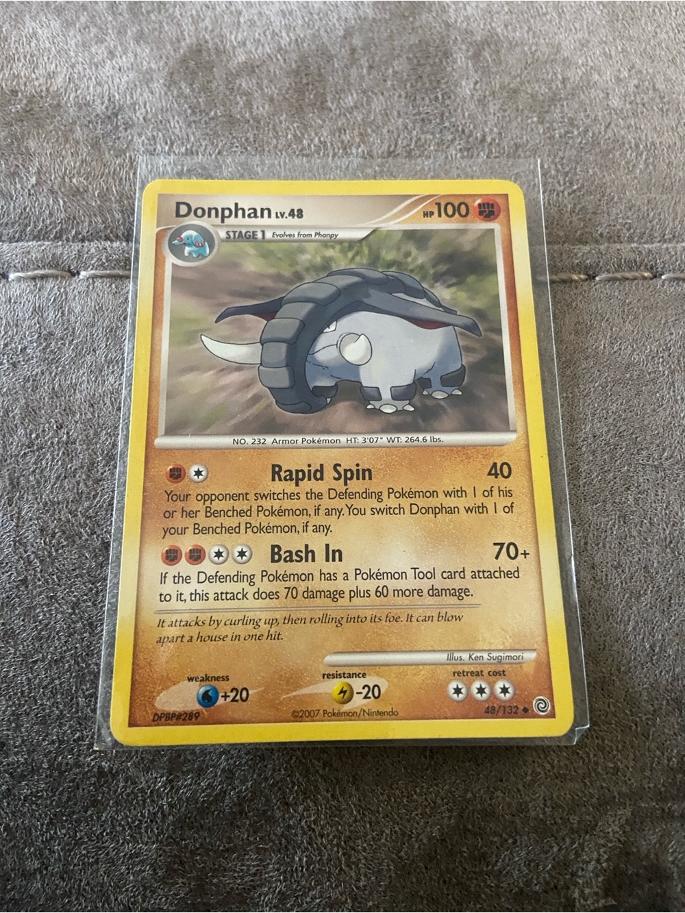 Vintage Donphan LV.48 (48/132) Diamond & Pearl: Secret Wonders